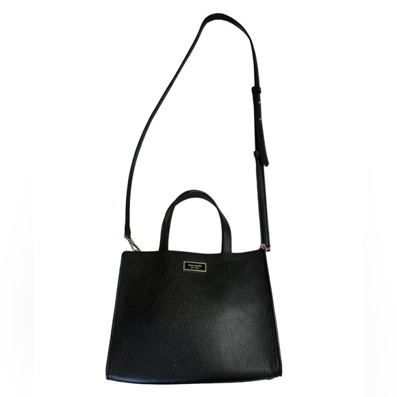 Black Kate Spade Tote Purse - Picture 5 of 6